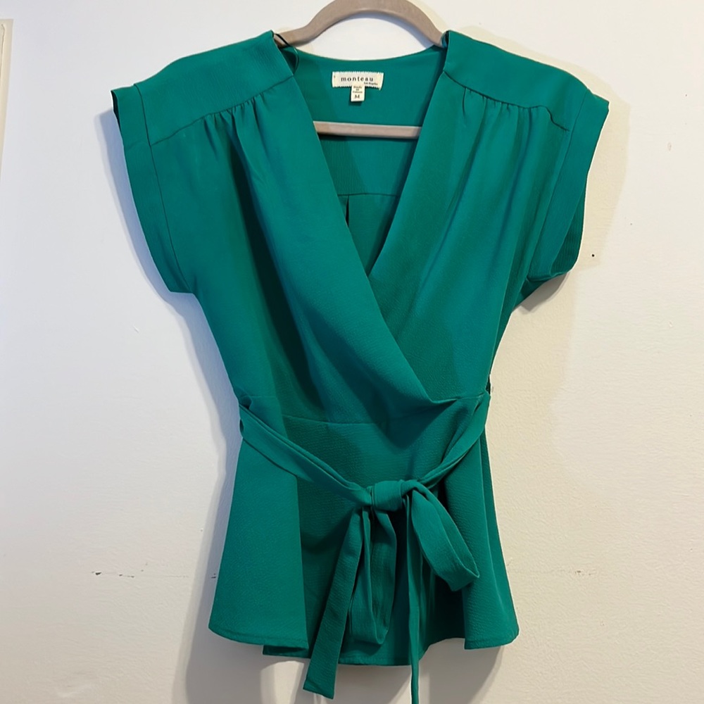 Green shirt